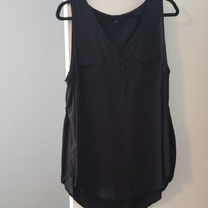 Black tank top